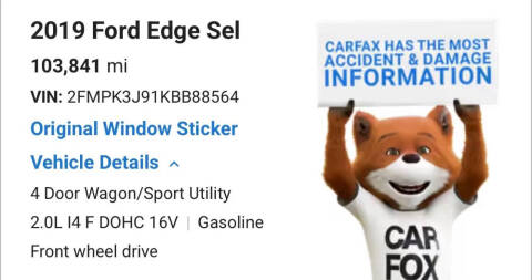 2019 Ford Edge SEL
