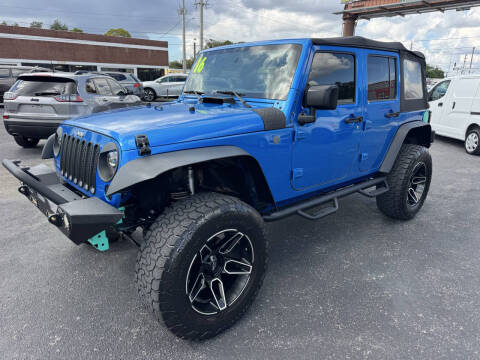 2016 Jeep Wrangler Unlimited Sport