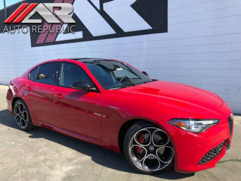 2023 Alfa Romeo Giulia for sale at Auto Republic Fullerton in Fullerton CA