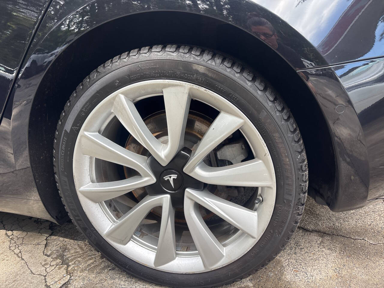 Black 2018 Tesla Model 3 Long Range AWD Long Range 4dr Fastback 14