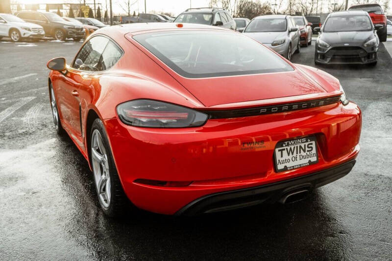 2018 Porsche 718 Cayman