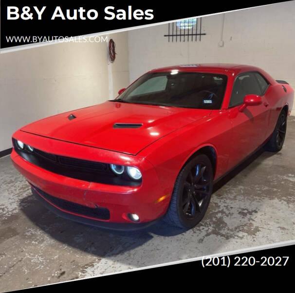 2016 Dodge Challenger for sale at B&Y Auto Sales in Hasbrouck Heights NJ