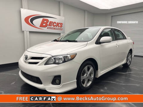 2011 Toyota Corolla for sale at Becks Auto Group in Mason OH