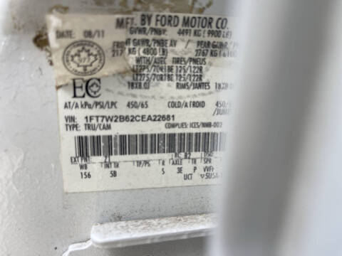 2012 Ford F-250 Super Duty Lariat