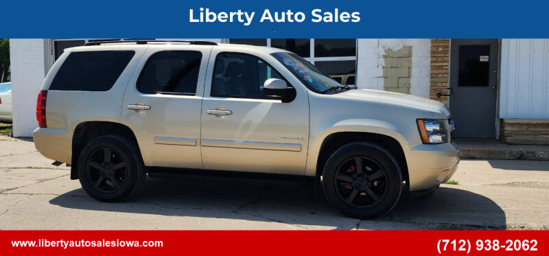 2007 Chevrolet Tahoe for sale at Liberty Auto Sales in Merrill IA