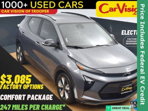 2022 Chevrolet Bolt EUV for sale at Car Vision of Trooper in Norristown PA