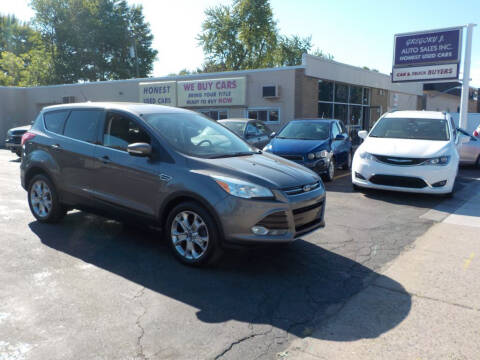 2013 Ford Escape for sale at Gregory J Auto Sales in Roseville MI