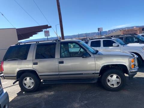 1999 Chevrolet Tahoe for sale at Daltons Autos in Grand Junction CO