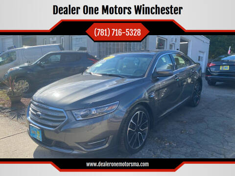 2017 Ford Taurus for sale at Dealer One Motors Winchester in Winchester MA