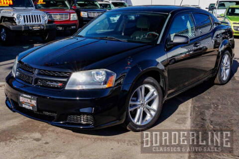 2014 Dodge Avenger for sale at Borderline Classics & Auto Sales in Dinuba CA