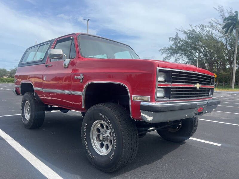 1984 Chevrolet Blazer for sale at Nation Autos Miami in Hialeah FL