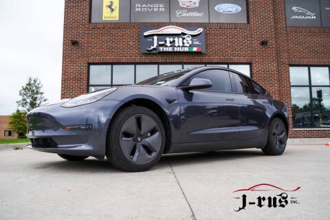 2020 Tesla Model 3 for sale at J-Rus Inc. in Shelby Township MI