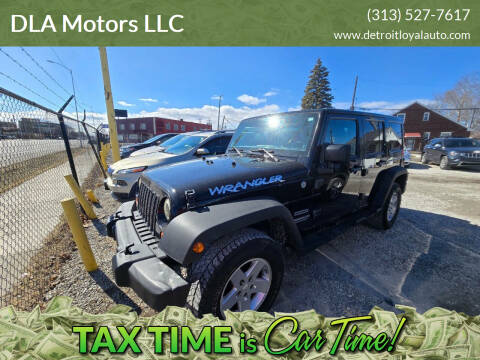 2011 Jeep Wrangler Unlimited for sale at DLA Motors LLC in Detroit MI