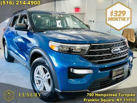 2021 Ford Explorer for sale at LUXURY MOTOR CLUB in Franklin Square NY