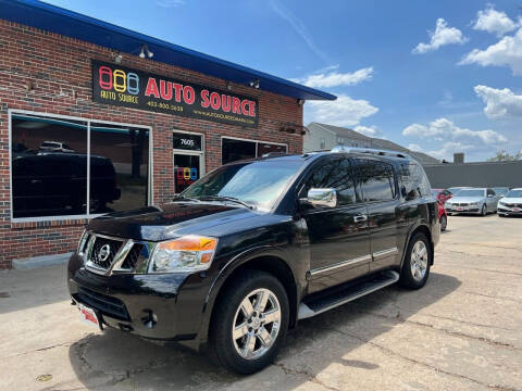 2010 Nissan Armada for sale at Auto Source in Ralston NE