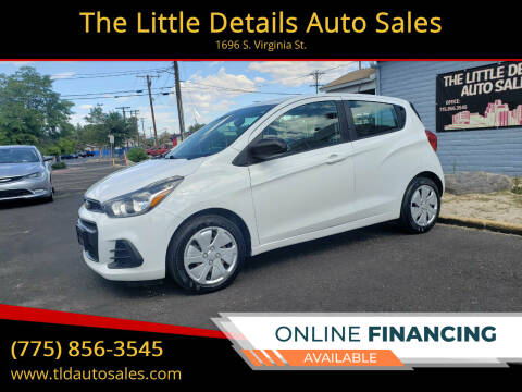 2016 Chevrolet Spark for sale at The Little Details Auto Sales in Reno NV