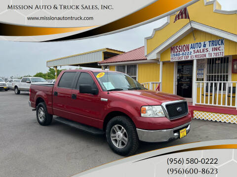 2008 Ford F-150 for sale at Mission Auto & Truck Sales, Inc. in Mission TX