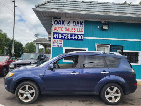 2007 Mitsubishi Outlander for sale at Oak & Oak Auto Sales in Toledo OH