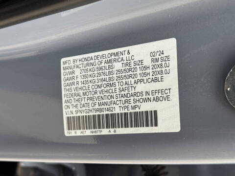 2024 Honda Pilot Touring