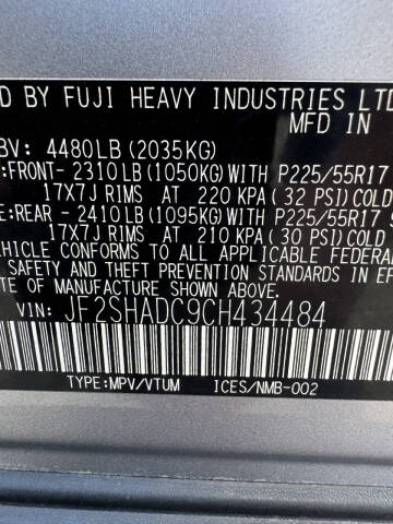 2012 Subaru Forester 2.5X Premium