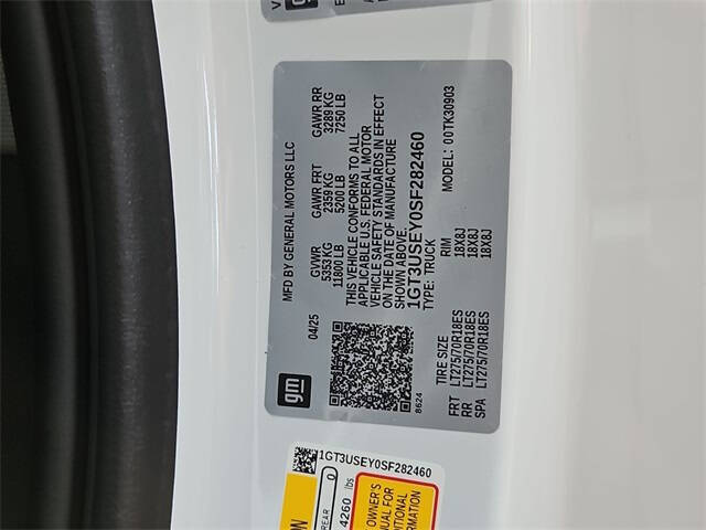 2025 GMC Sierra 3500HD