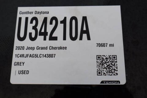 2020 Jeep Grand Cherokee Altitude