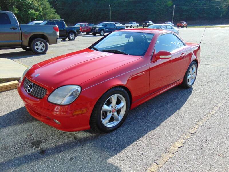 2001 Mercedes-Benz SLK for sale at C & J Auto Sales in Hudson NC