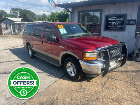 2000 Ford Excursion for sale at Rutledge Auto Group in Palestine TX