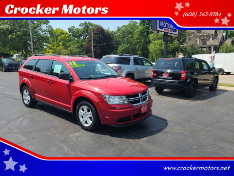 2012 Dodge Journey for sale at Crocker Motors in Beloit WI