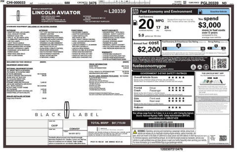 2023 Lincoln Aviator Black Label