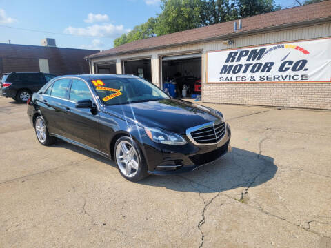 2014 Mercedes-Benz E-Class for sale at RPM Motor Company in Waterloo IA