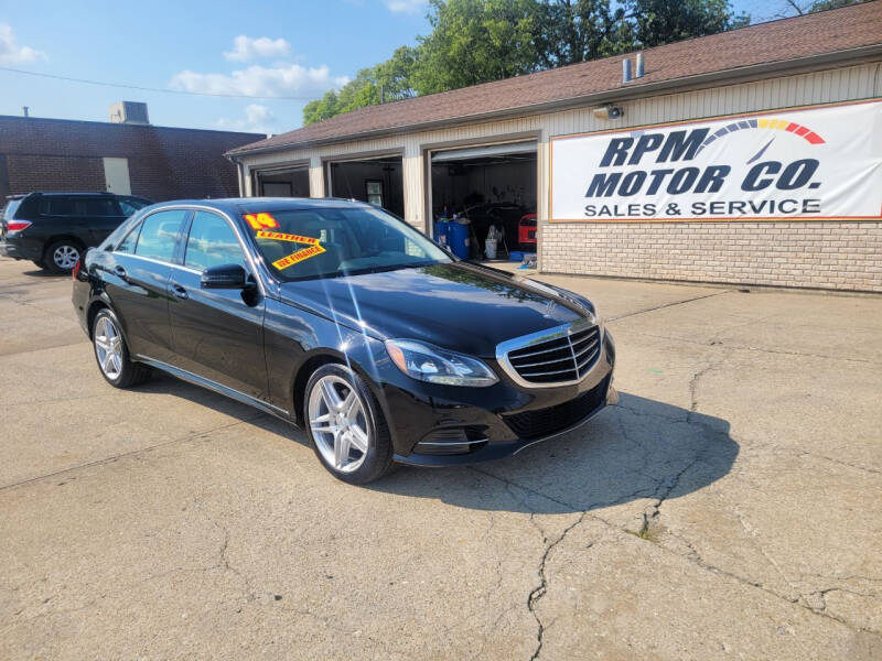 2014 Mercedes-Benz E-Class for sale at RPM Motor Company in Waterloo IA