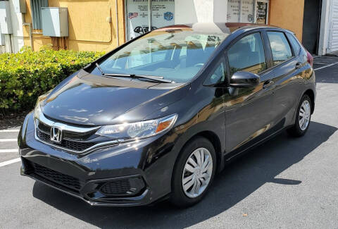 2019 Honda Fit for sale at POLLO AUTO SOLUTIONS in Miami FL