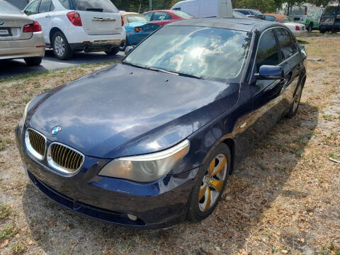 2007 BMW 5 Series for sale at LAND & SEA BROKERS INC in Pompano Beach FL