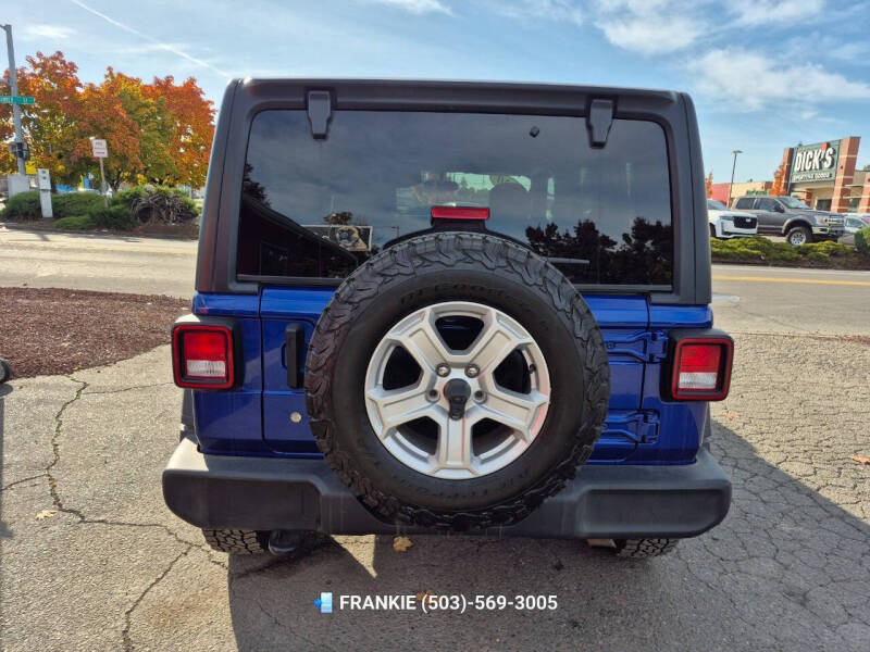 2020 Jeep Wrangler Unlimited Sport S