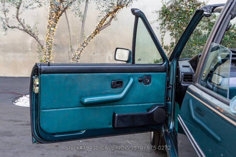 1991 Volkswagen Cabriolet