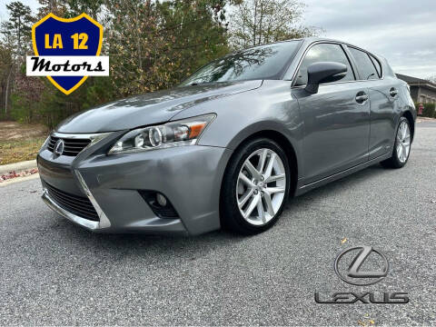 2016 Lexus CT 200h for sale at LA 12 Motors in Durham NC