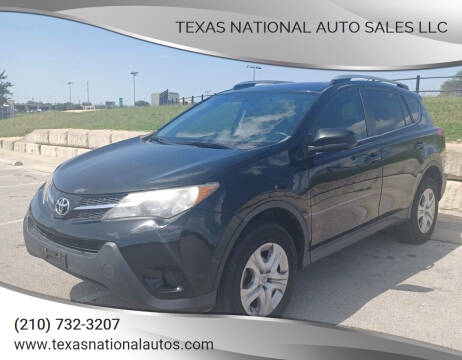 2015 Toyota RAV4 for sale at Texas National Auto Sales LLC in San Antonio TX