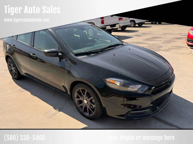 2015 Dodge Dart for sale at Tiger Auto Sales in Guymon OK