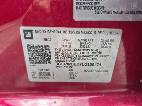 2020 Chevrolet Silverado 1500
