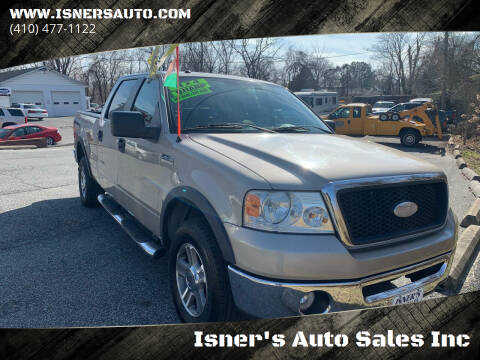 2007 Ford F-150 for sale at Isner's Auto Sales Inc in Dundalk MD