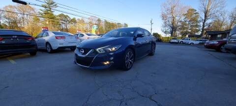 2017 Nissan Maxima for sale at DADA AUTO INC in Monroe NC