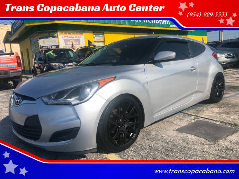 2012 Hyundai Veloster for sale at TransCopacabana.Com in Hollywood FL