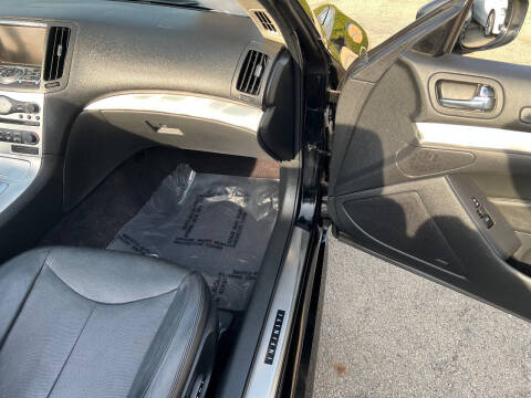 2009 Infiniti G37 Convertible