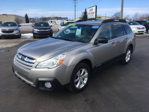 2014 Subaru Outback for sale at JACK'S AUTO SALES in Traverse City MI