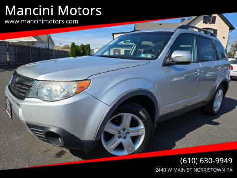 2010 Subaru Forester for sale at Mancini Motors in Norristown PA