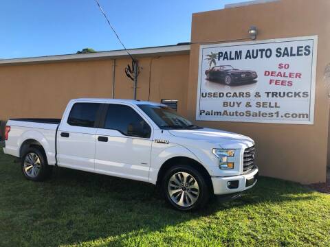 2017 Ford F-150 for sale at Palm Auto Sales in West Melbourne FL