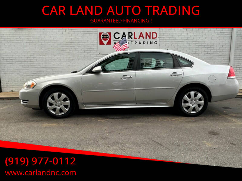 2010 Chevrolet Impala for sale at CAR LAND  AUTO TRADING in Raleigh NC