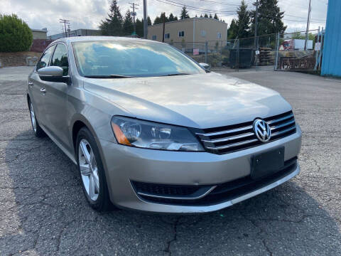 2013 Volkswagen Passat for sale at Bright Star Motors in Tacoma WA