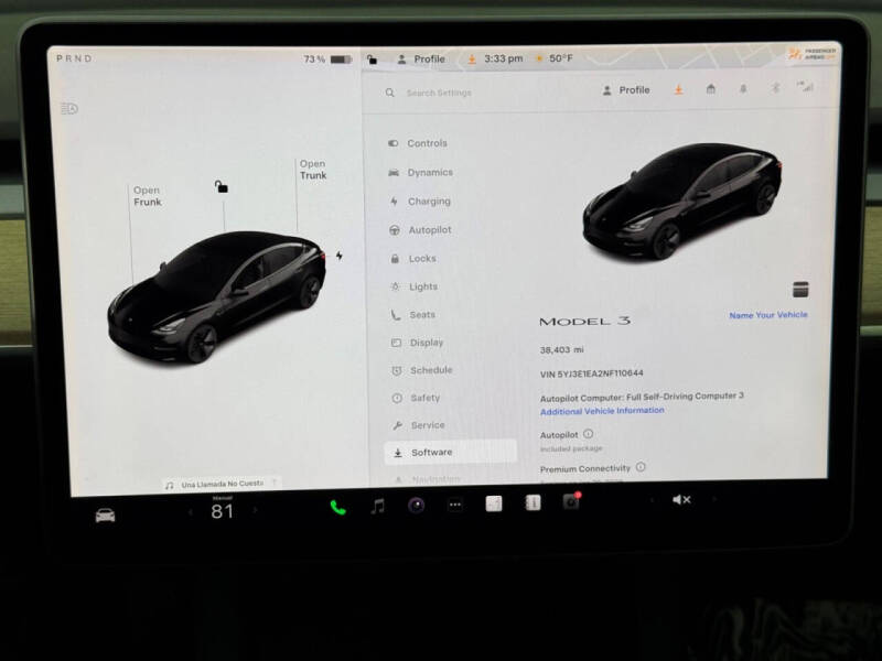 2022 Tesla Model 3